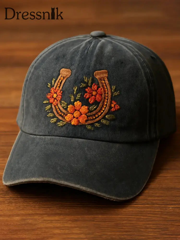 Unisex Pferd Design Print Hut als bild / JM