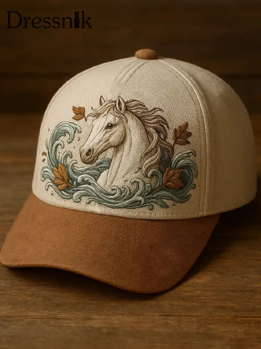 Unisex Pferd Design Print Hut als bild / JM