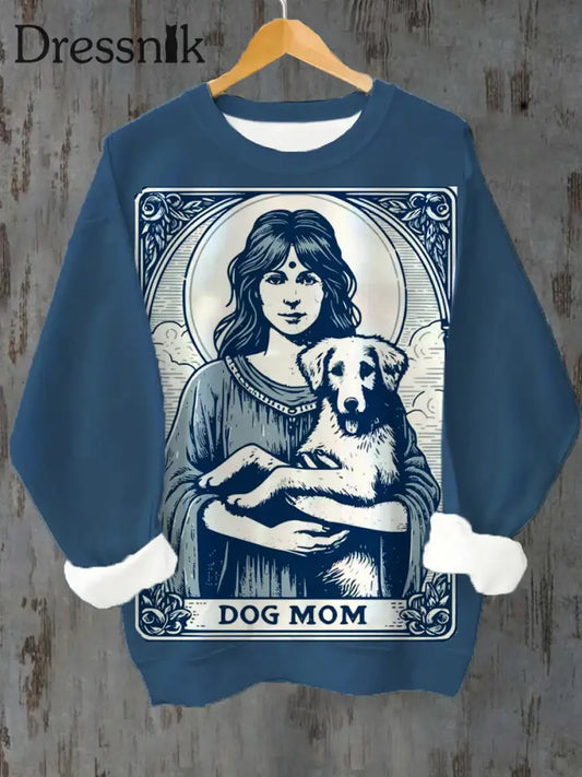 Unisex Tarot Casual Sweatshirt Mit Rundhals Ausschnitt A / S