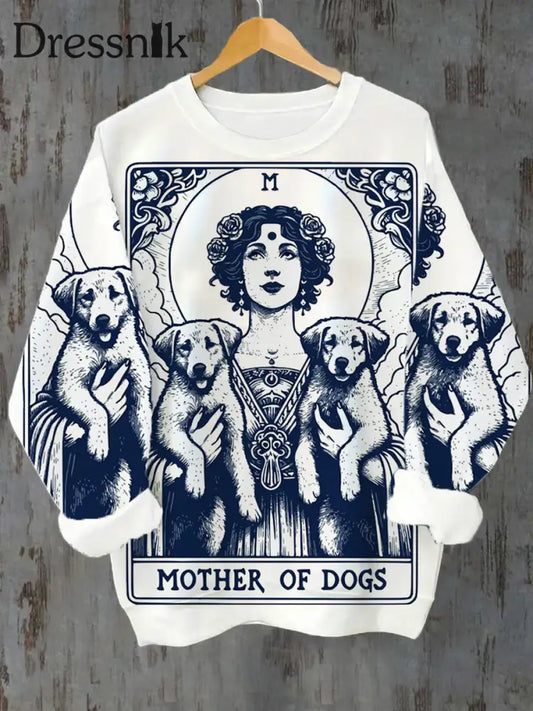 Unisex Tarot Casual Sweatshirt Mit Rundhals Ausschnitt A / S