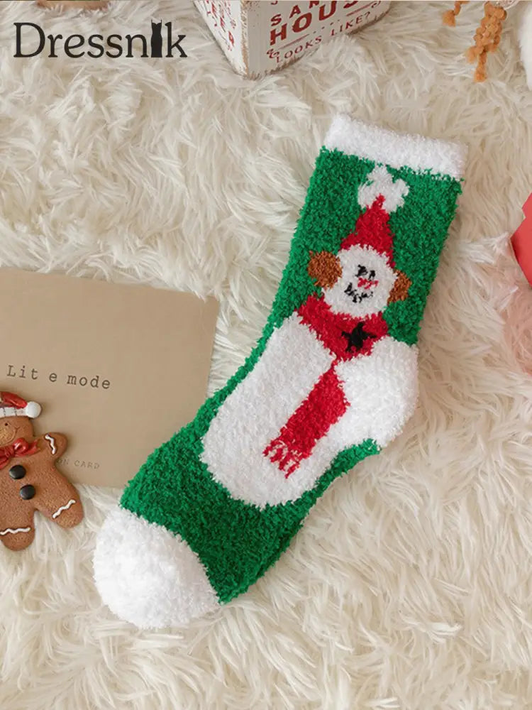 Unisex Weihnachts-Plüsch-Socken Bild 2 / EINS