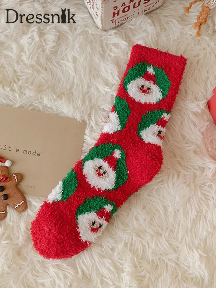 Unisex Weihnachts-Plüsch-Socken Bild 3 / EINS