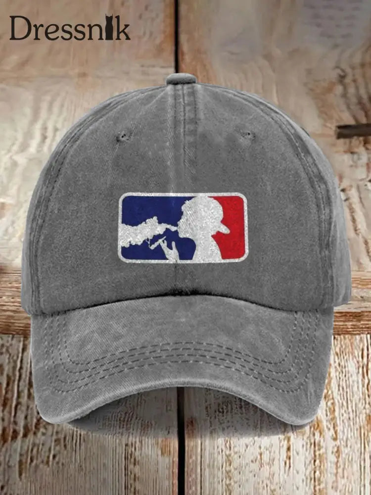 Vintage Kunstdruck Casual Baseball mütze als bild / JM
