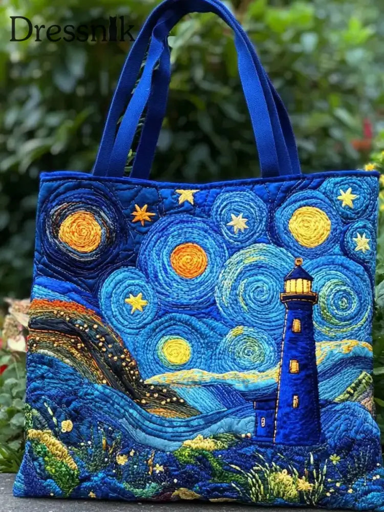 Vintage Weihnachts kunst Einkaufstasche A / S