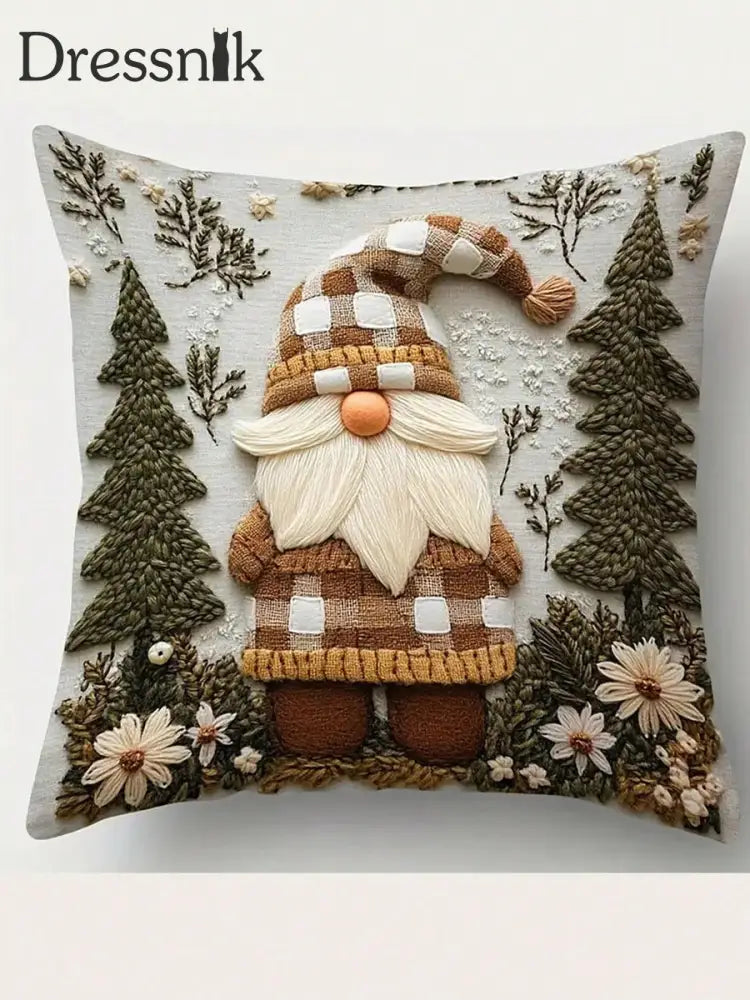 Vintage Weihnachts kunstdruck Kissen bezug Kissen einsatz nicht enthalten A / 45CM