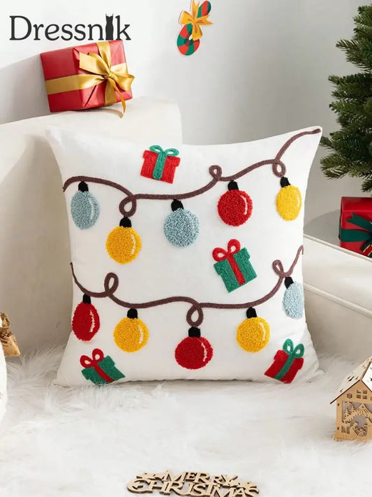 Vintage Weihnachts kunstdruck Kissen bezug Kissen einsatz nicht enthalten A / 45CM