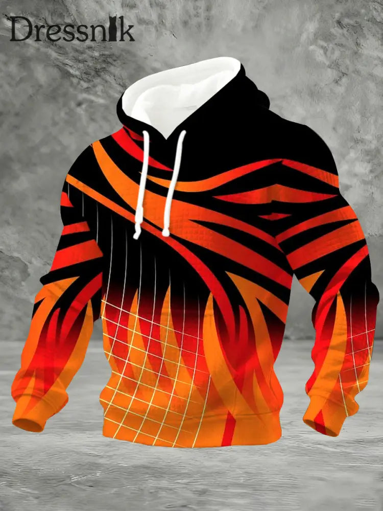 Warme Jacke mit österreichi schem Flaggen druck für Männer A / S