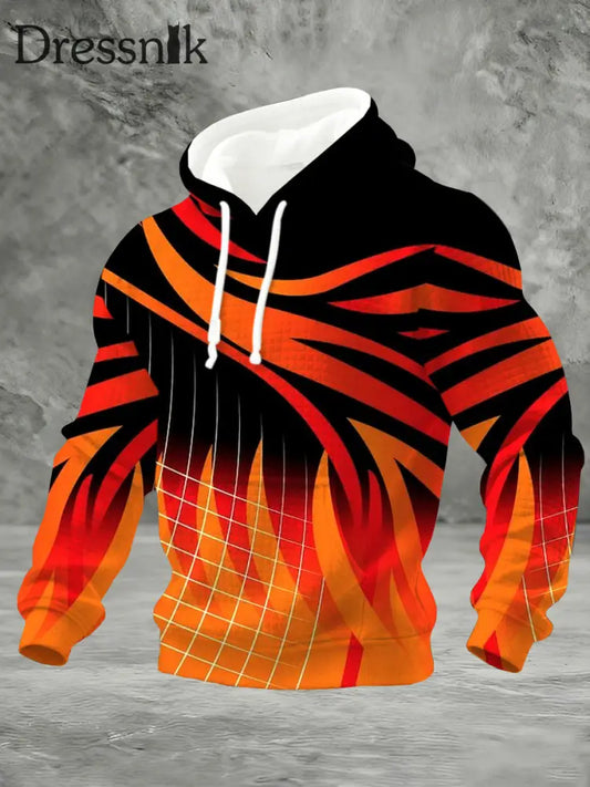 Warme Jacke mit österreichi schem Flaggen druck für Männer A / S