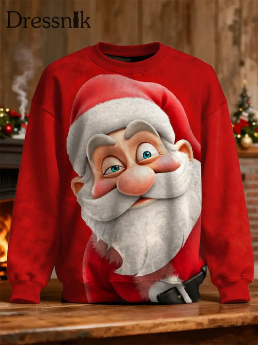 Weihnachts mann Print Casual Sweatshirt als bild / S