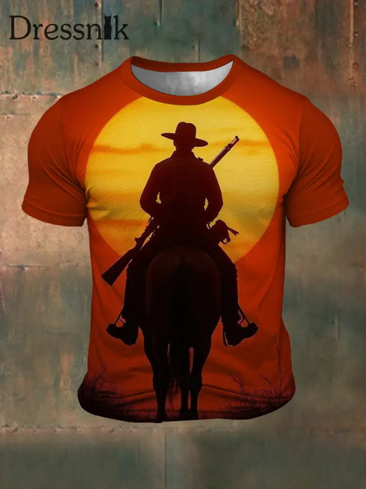 West bedrucktes T Shirt für Männer als bild / S