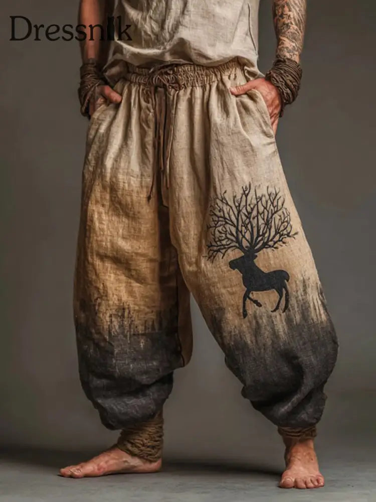Westliche Elch hosen für Herren als bild / S