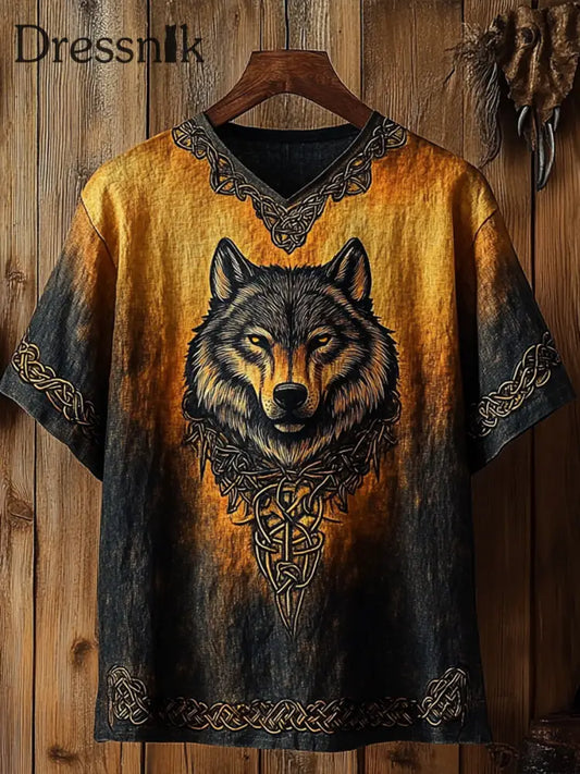 Wikinger T Shirt für Männer als bild / S