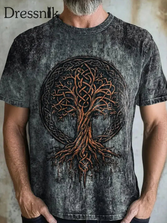 Wikinger T Shirt für Männer Grau / S